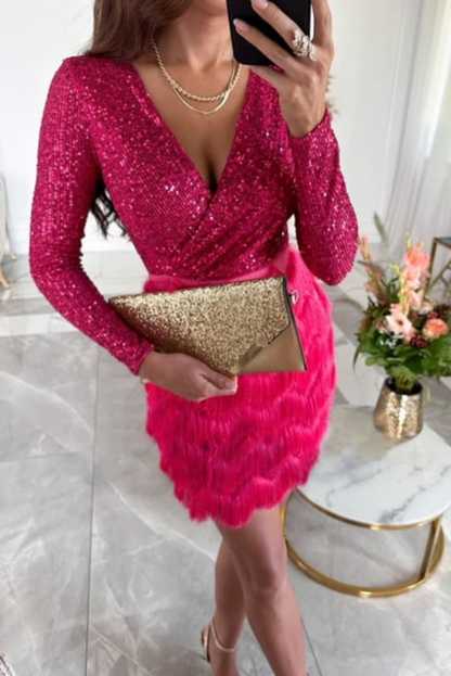 Roz | Women's Sequin Dress | Mini