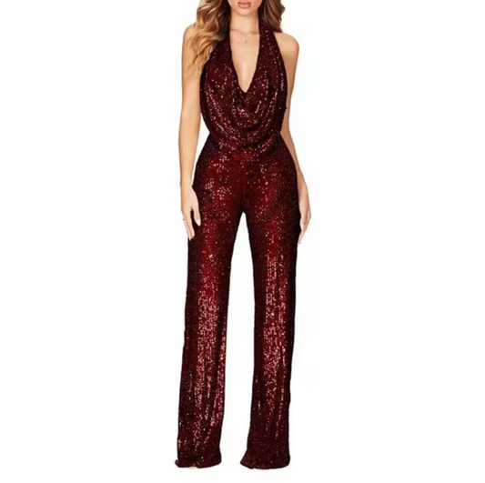 Rue | Women's Sequin Jumpsuits | Party Wear