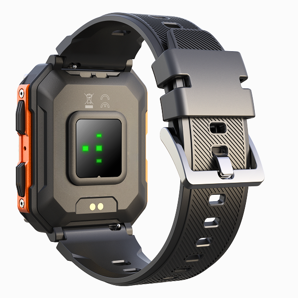 Rugged Smartwatch with Gorilla Glass, Stainless Steel, Waterproof Fitness Tracker – Heart Rate Monitor