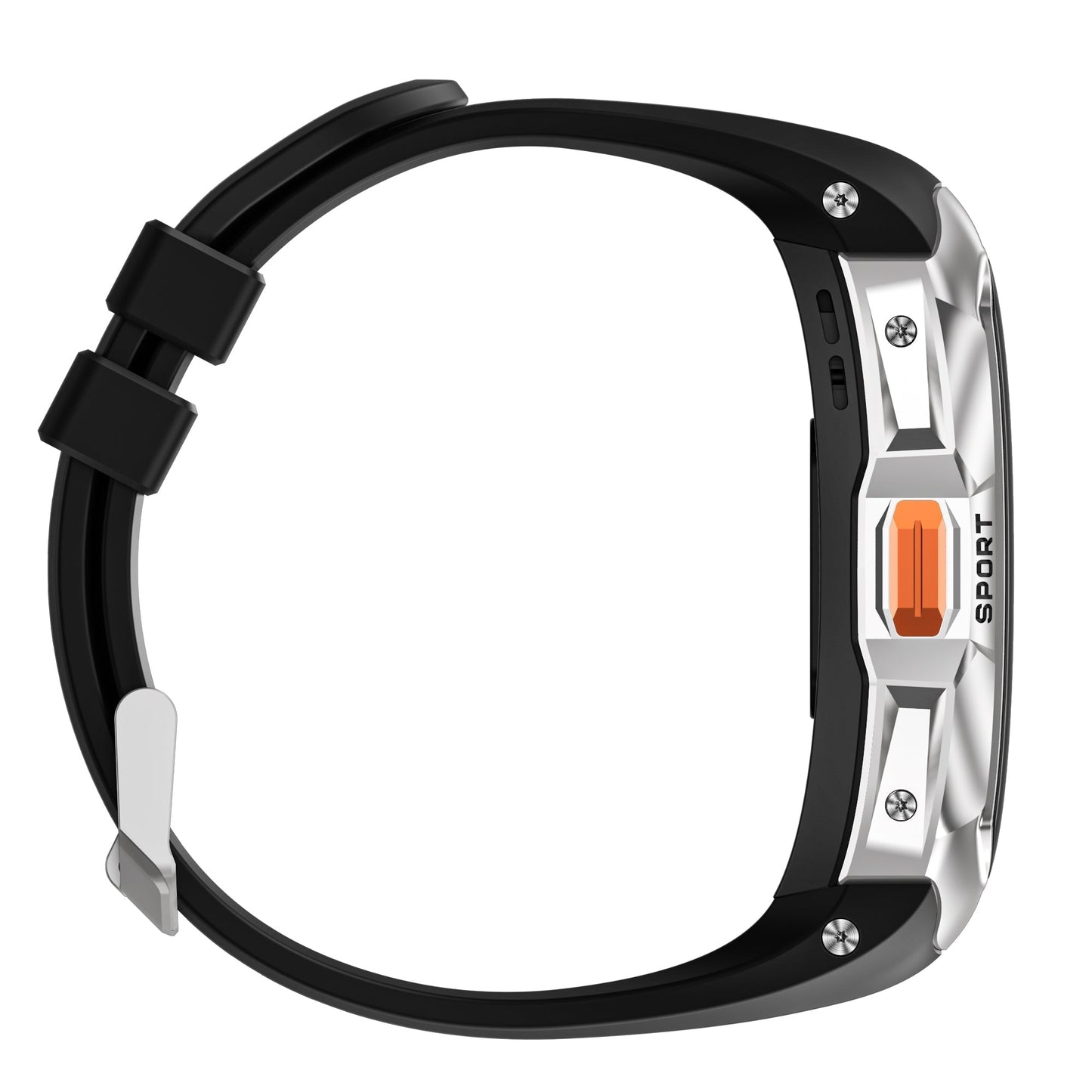 Rugged Waterproof Smartwatch with 1.64 AMOLED Display and Military-Grade Durability