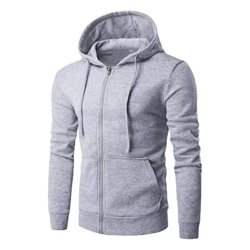 Men's Athletic Slim Fit Zip Hoodie