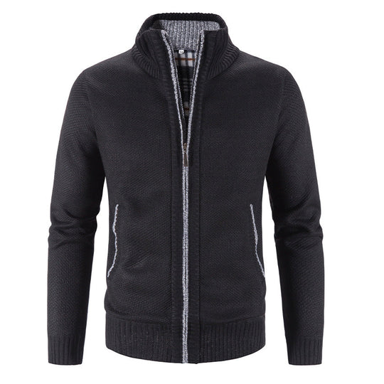 Cotton Knit Fleece Jacket - Enrich