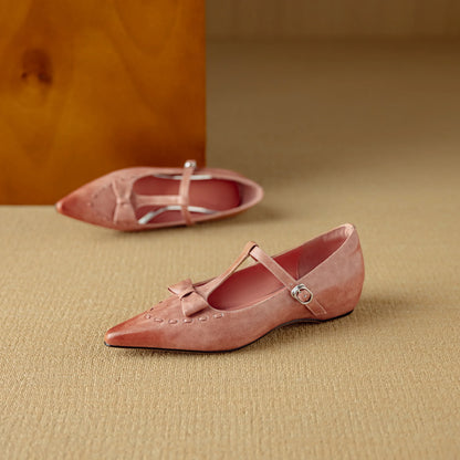 Tiara Genuine Leather Pumps