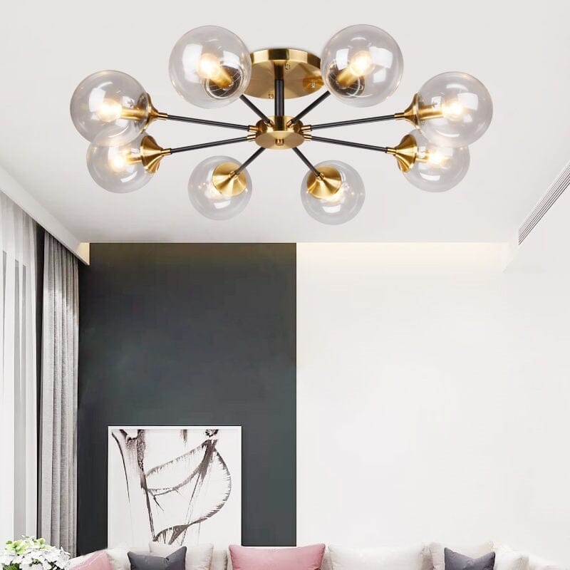 Elegant Green Glass Pendant Light