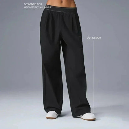 High-Waisted Comfortable Moisture-Wicking Yoga Pants for Women - BritishElegance