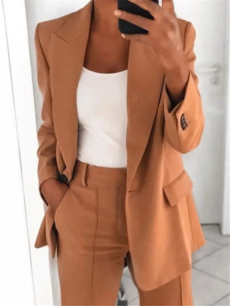 Comfortable Fit Women's Office Blazer