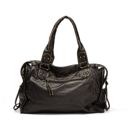Black Course Handbag - RACHEL