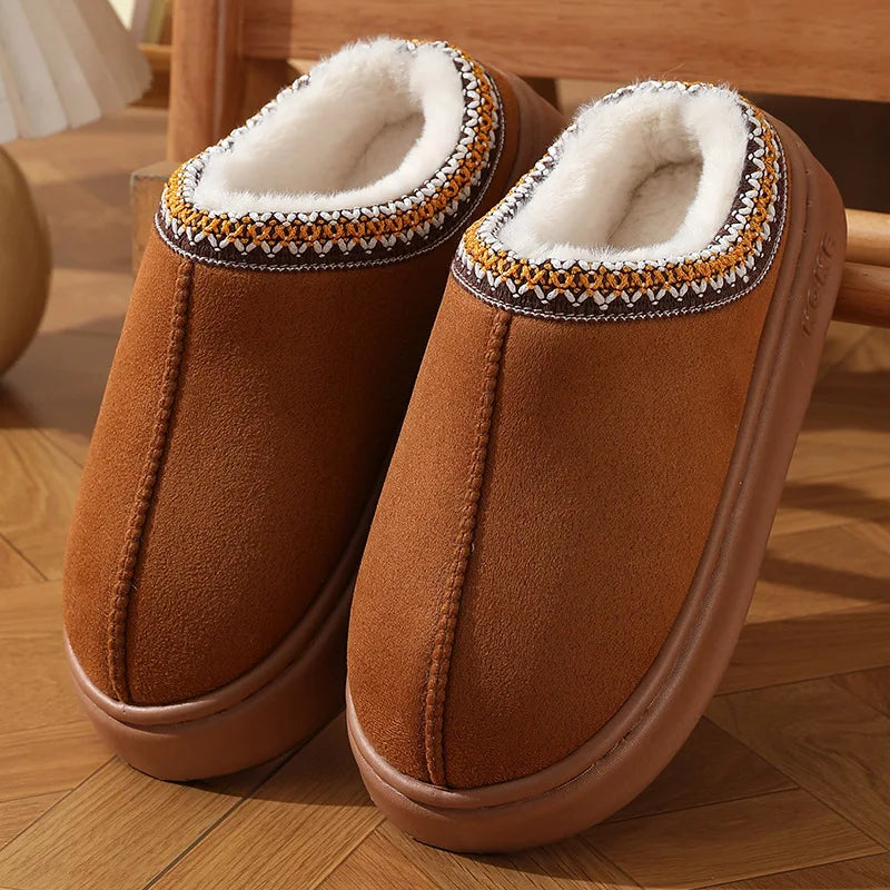 Cozy Warm Women's Plush Slipper Shoes