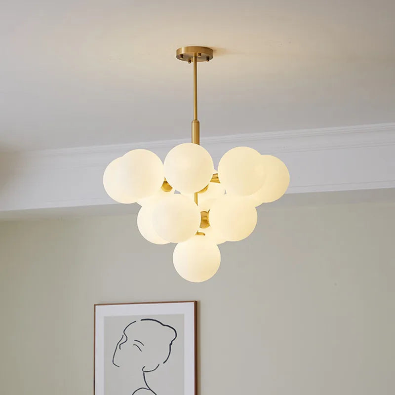 Modern Five Light LED Pendant Chandelier