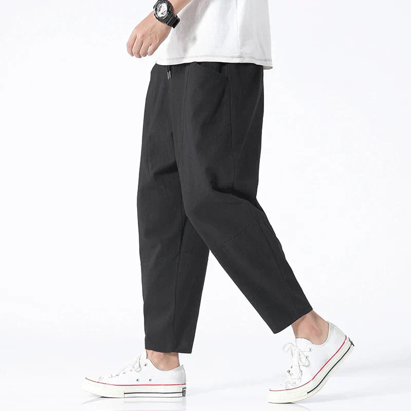 Men's Casual Loose Fit Trousers