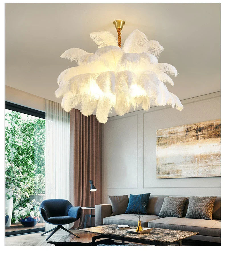 Luxury Crystal Drop Pendant Chandelier Light Fixture - BritishElegance