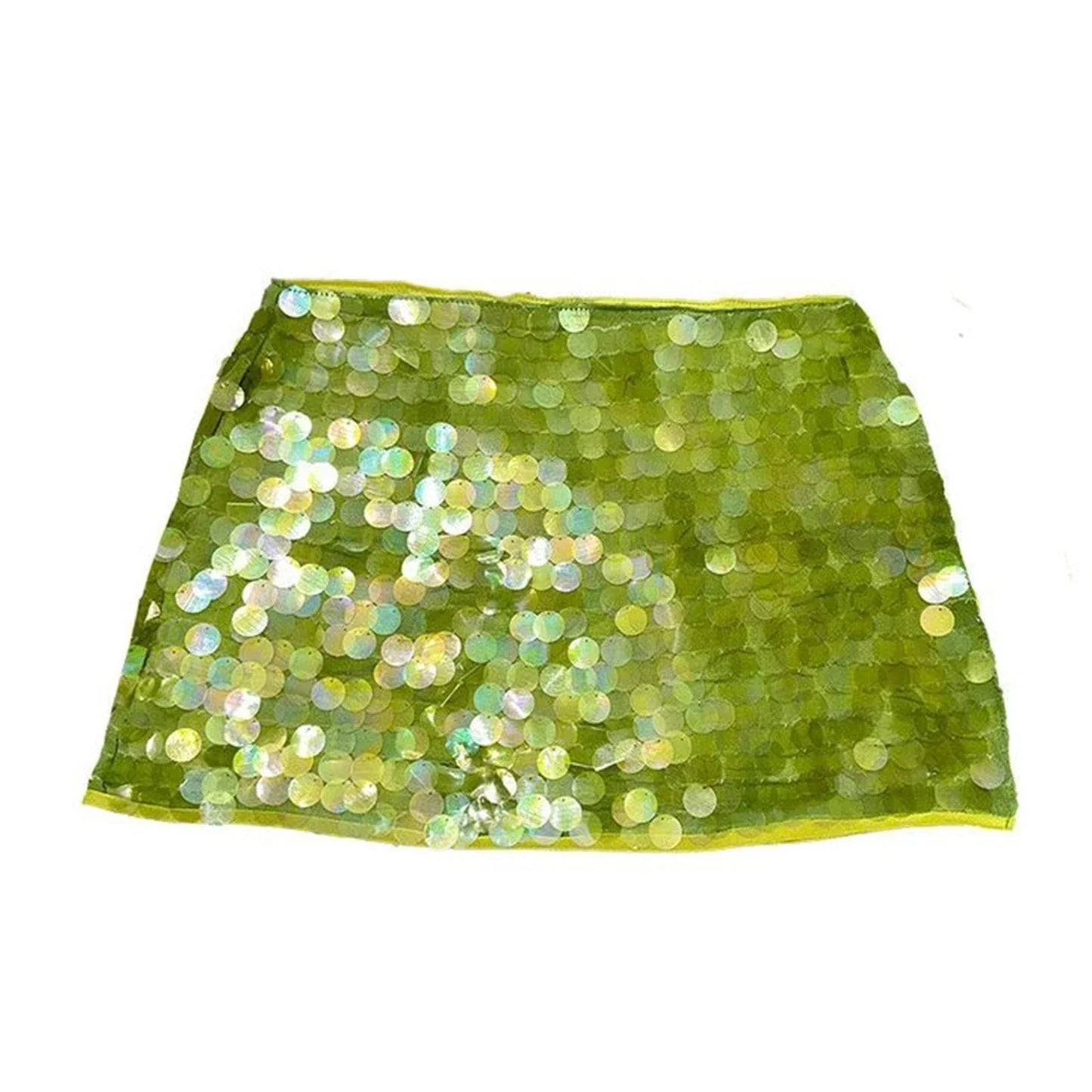 Glittering Sequin Mini Skirt for Party Nights