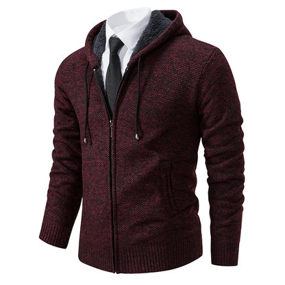 Warm Mens Zip Up Fleece Jacket