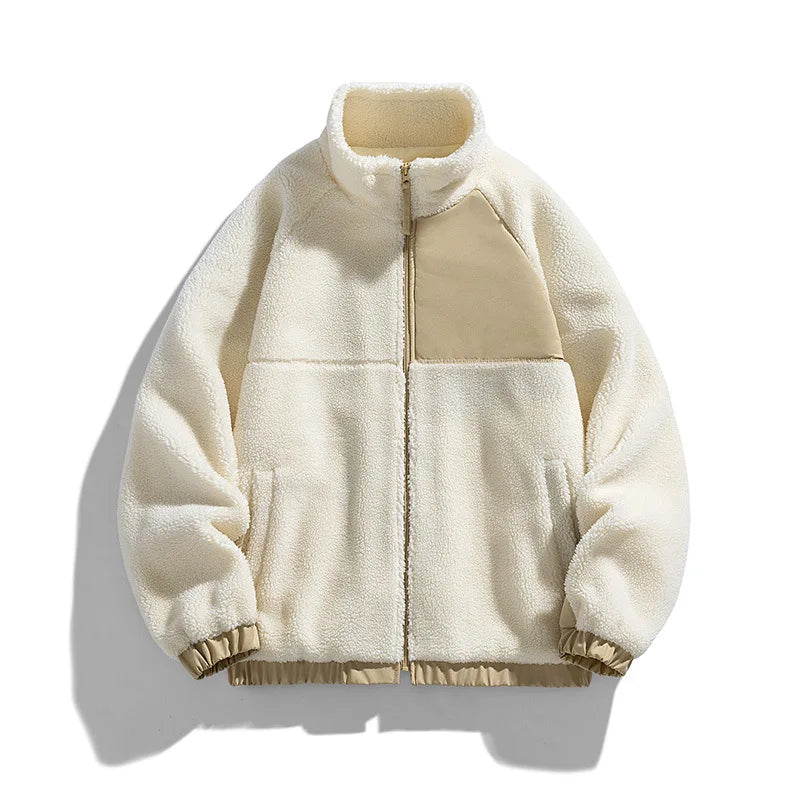 Warm Fleece Zip Up Mens Jacket - BritishElegance