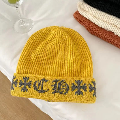 Fun Graphic Winter Beanie Hat for Men and Women
