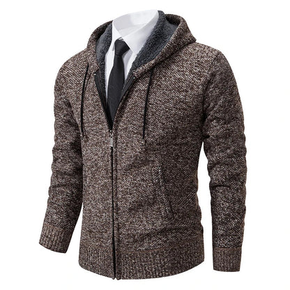 Warm Mens Zip Up Fleece Jacket