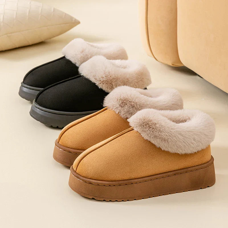 Warm Fuzzy Winter Slippers - BritishElegance