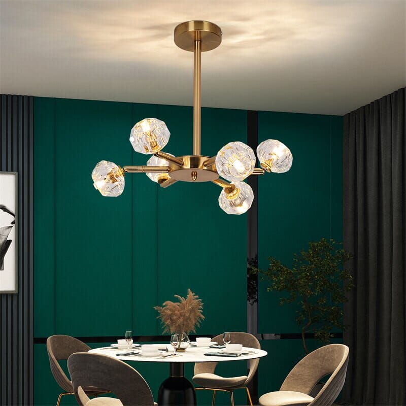 Luxurious Glass Drop Pendant Lamp