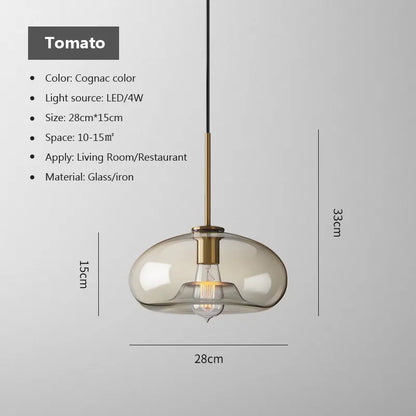 Edgy Metal LED Pendant Lamp