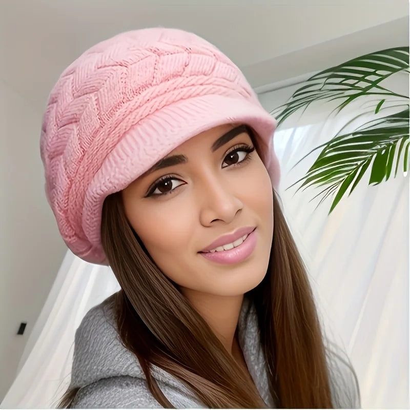 Classic Ladies Cold Weather Beanie Hat