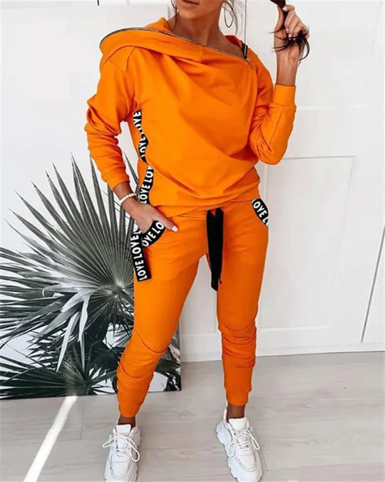Classic Women's Jumpsuit Tracksuit for Daily Wear