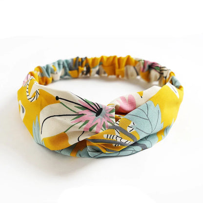 Bohemian Chic Headband – Soft Elastic Hair Tie