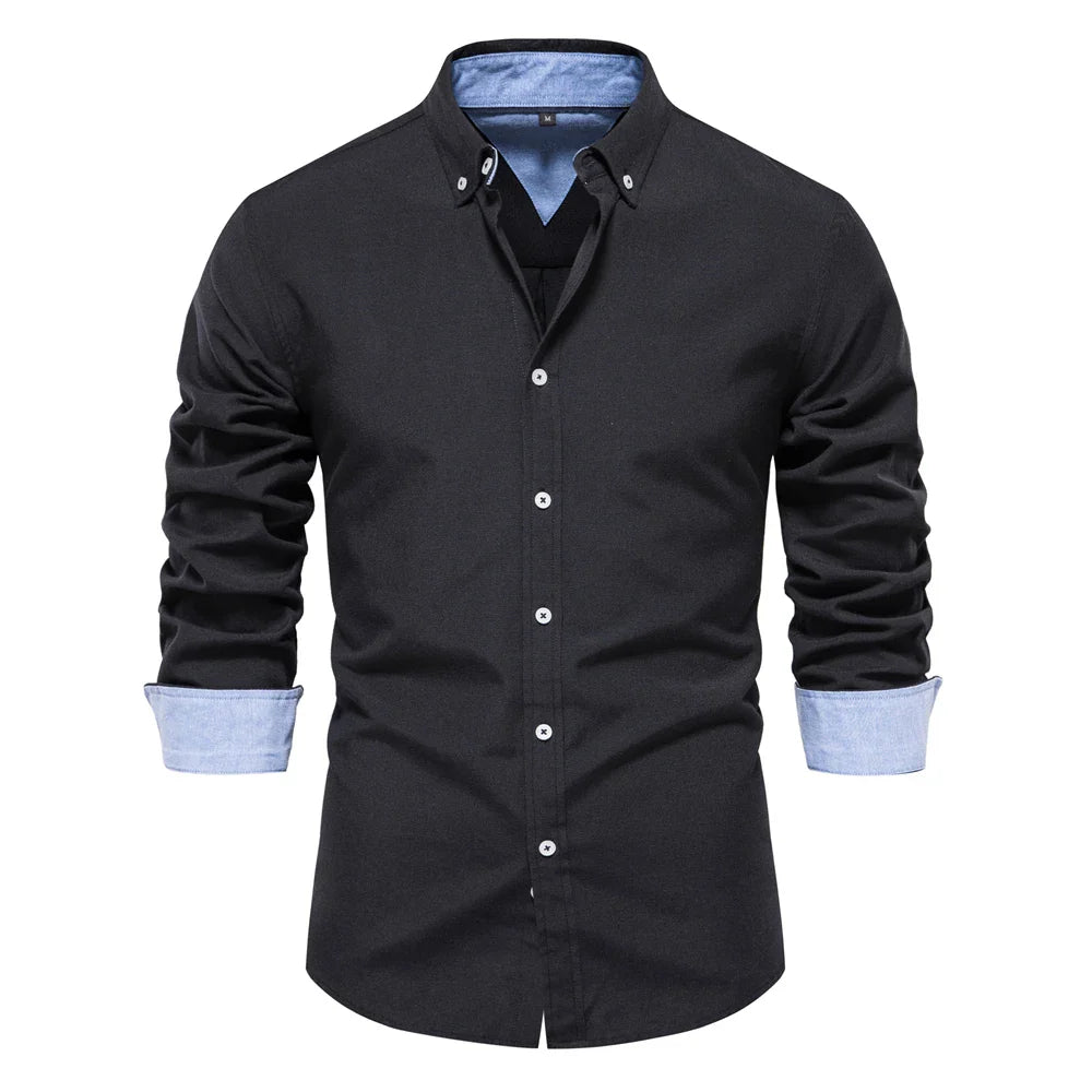 Classic Men's Casual Button Shirt
