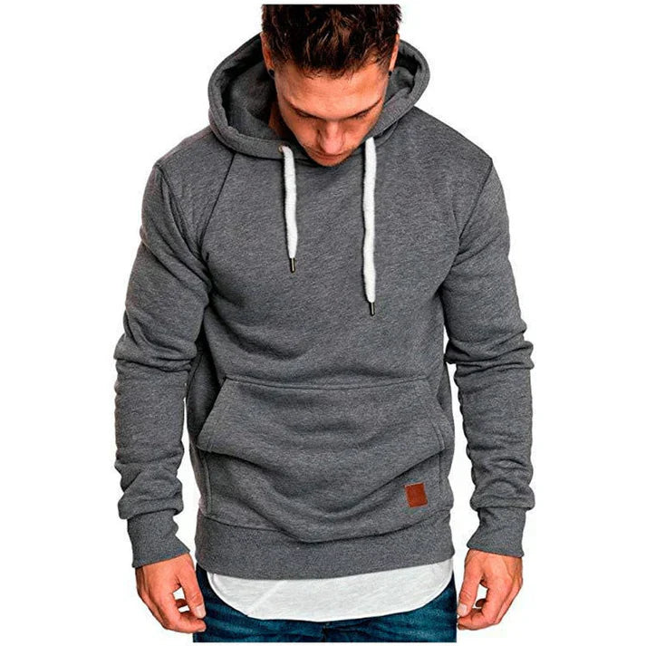 David men's casual hooded sweatshirt