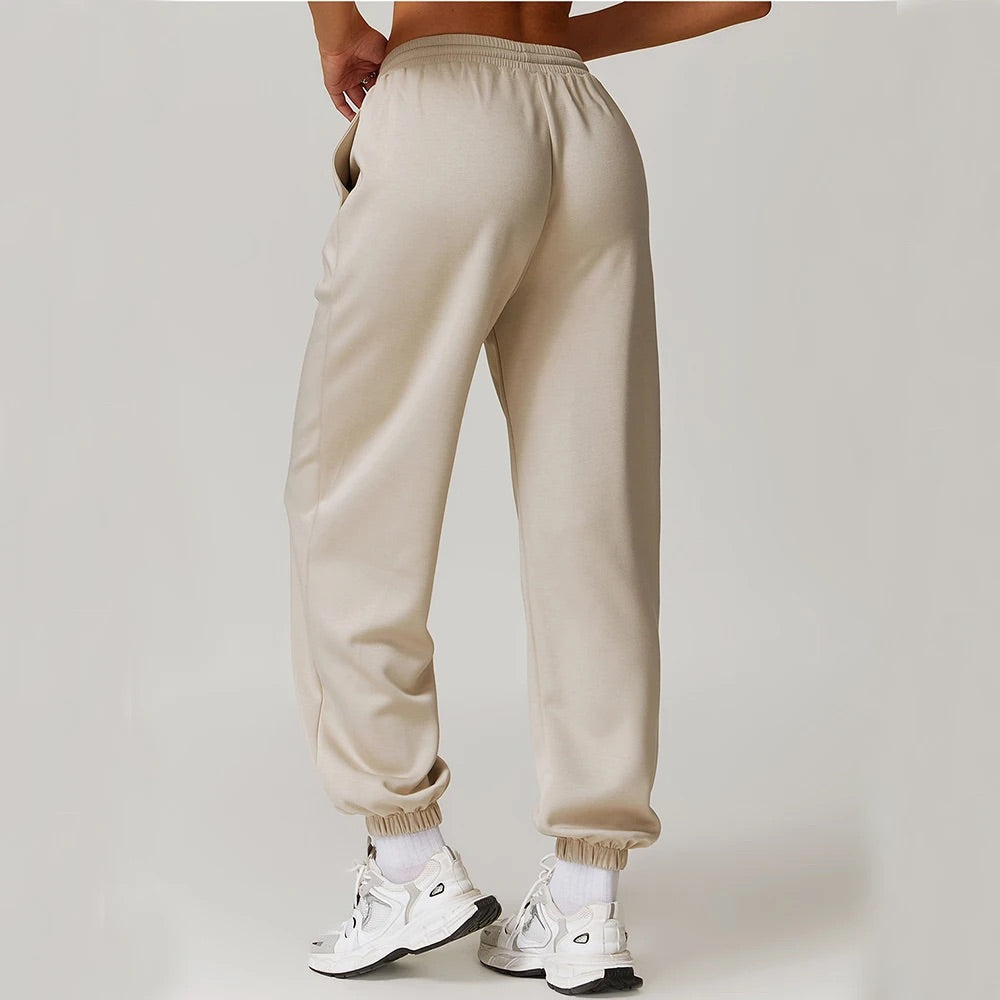 Isla Relaxed Fit Joggers | Drawstring Waist Pockets Joggers