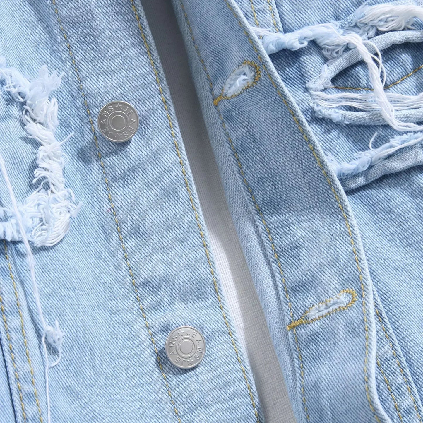 Fray Denim Jacket