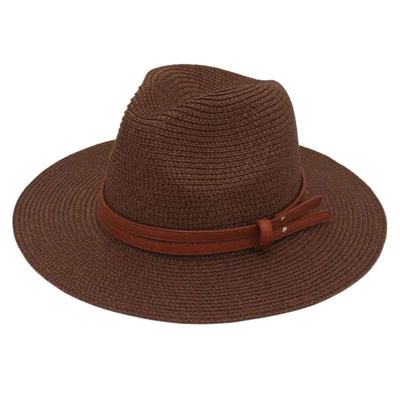 Lightweight Natural Fiber Summer Sun Hat