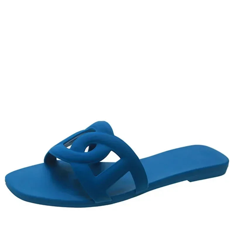 Bright Colourful Flat Sandals
