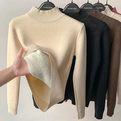 Soft Winter Crew Neck Sweatshirt