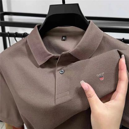 Classic Comfortable Men's Polo Shirt - Soft & Moisture Wicking