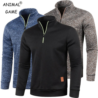 Warm Men's Fleece Pullover Jacket - BritishElegance