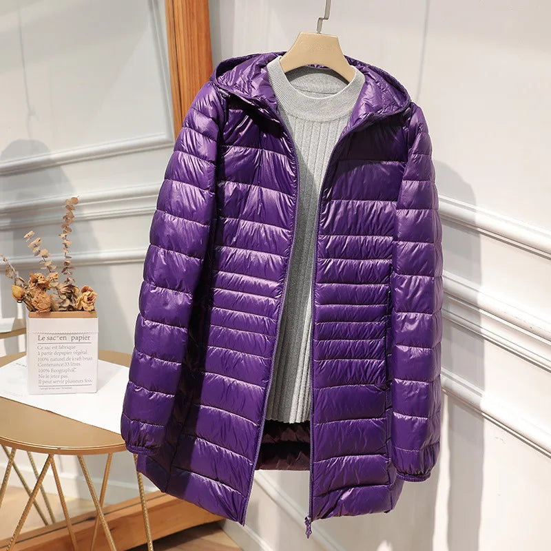 Ladies' Insulated Down Parka with Free Travel Bag