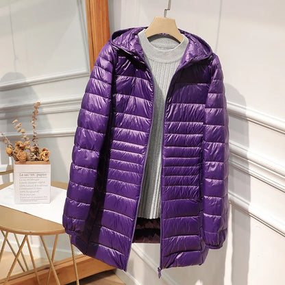 Ladies' Insulated Down Parka with Free Travel Bag