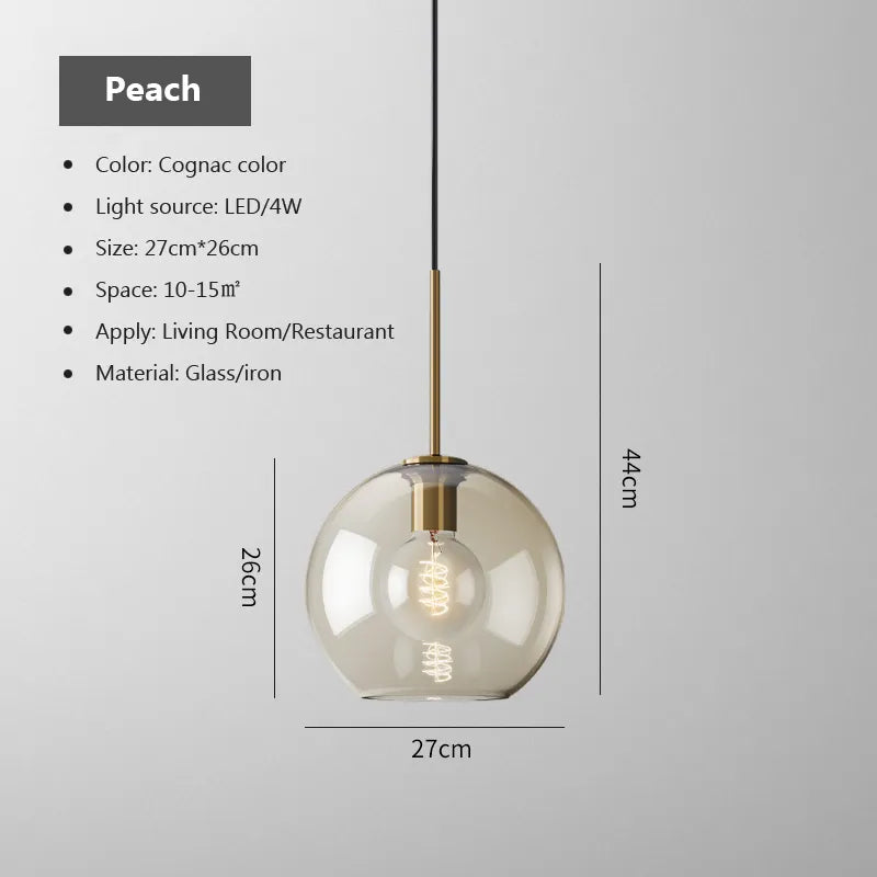 Edgy Metal LED Pendant Lamp