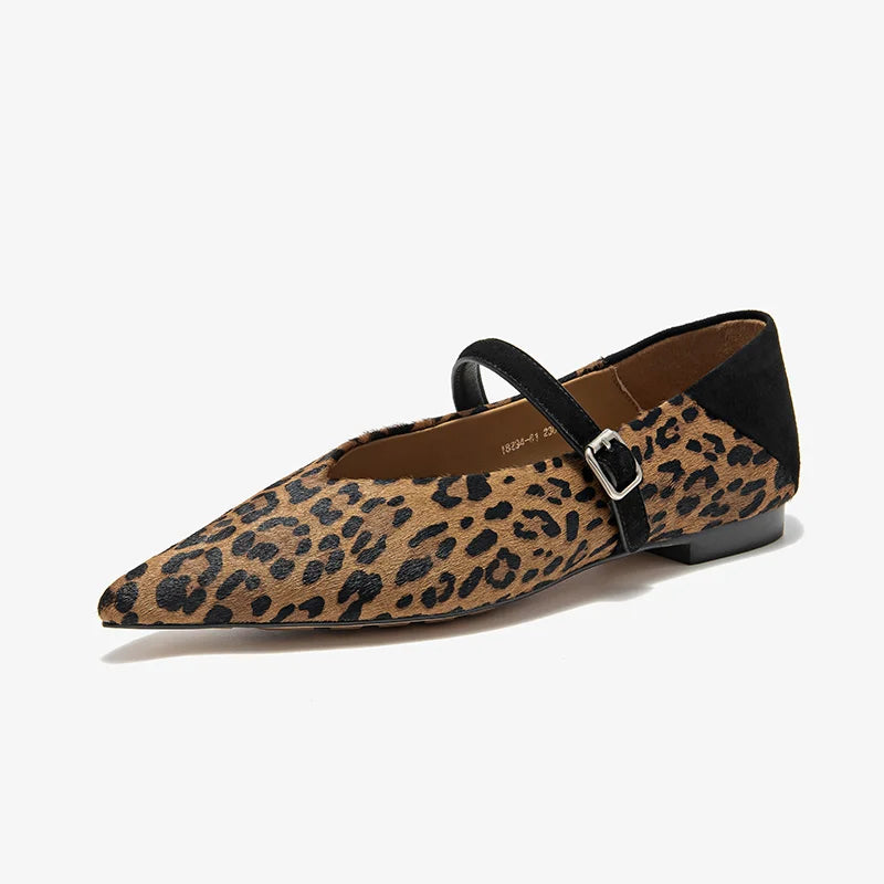 Classic Spotted Slip On Shoes