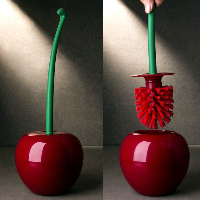 Modern Wooden Toilet Brush Set - BritishElegance