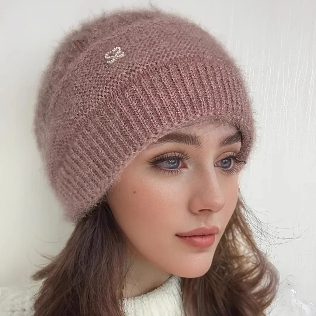 Warm Thick Cable Knit Beanie Hat
