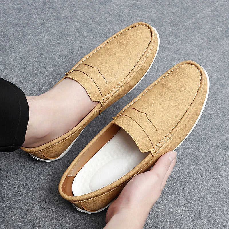 Travor Genuine Leather Loafers