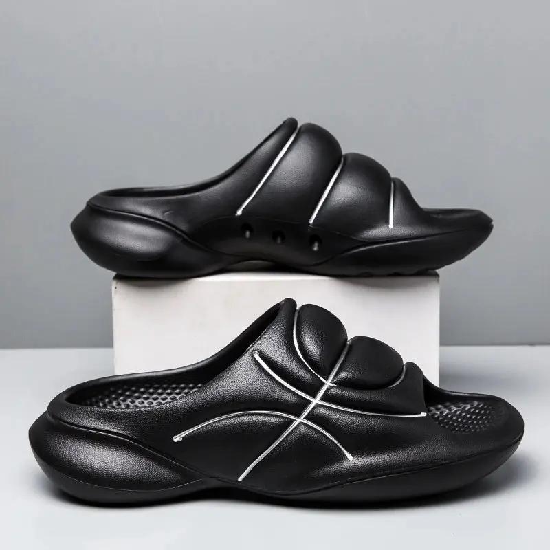 Basketball Slides for Men – Soft Cushion Sports Sandals