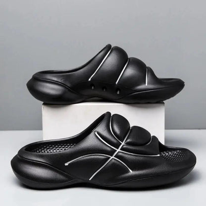 Basketball Slides for Men – Soft Cushion Sports Sandals