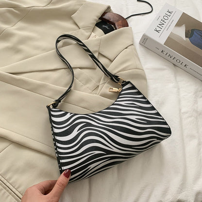 Capricesa - Trendy Zebra Pattern Bag