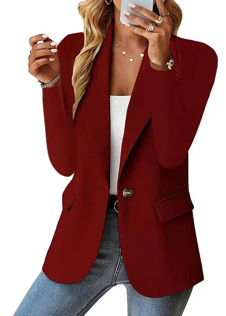 Classic Fit Women's Solid Jacket