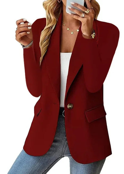 Classic Fit Women's Solid Jacket