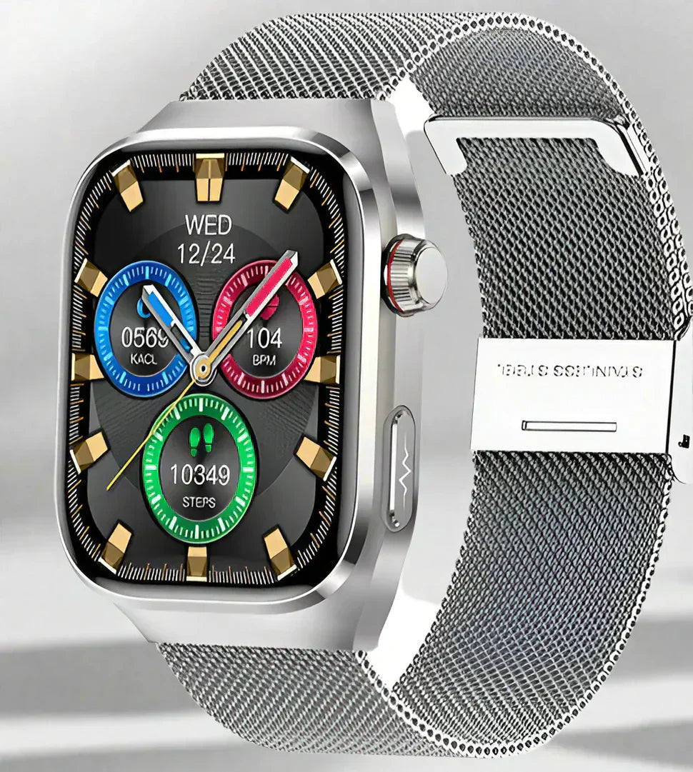 Smart Health Watch with Bluetooth ECG Blood Monitor