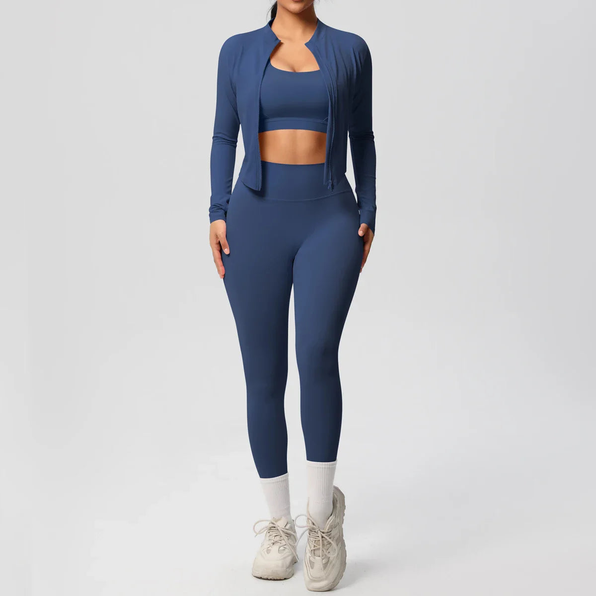 Fitness 3-Piece Sports Outfit for Women