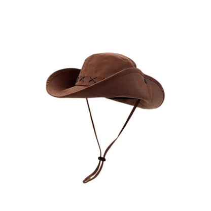 Lightweight Cowboy Hat - Extra Wide Brim Summer Shade